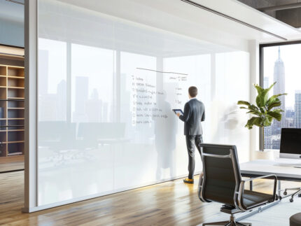 Brilliant™ Glass Marker Walls